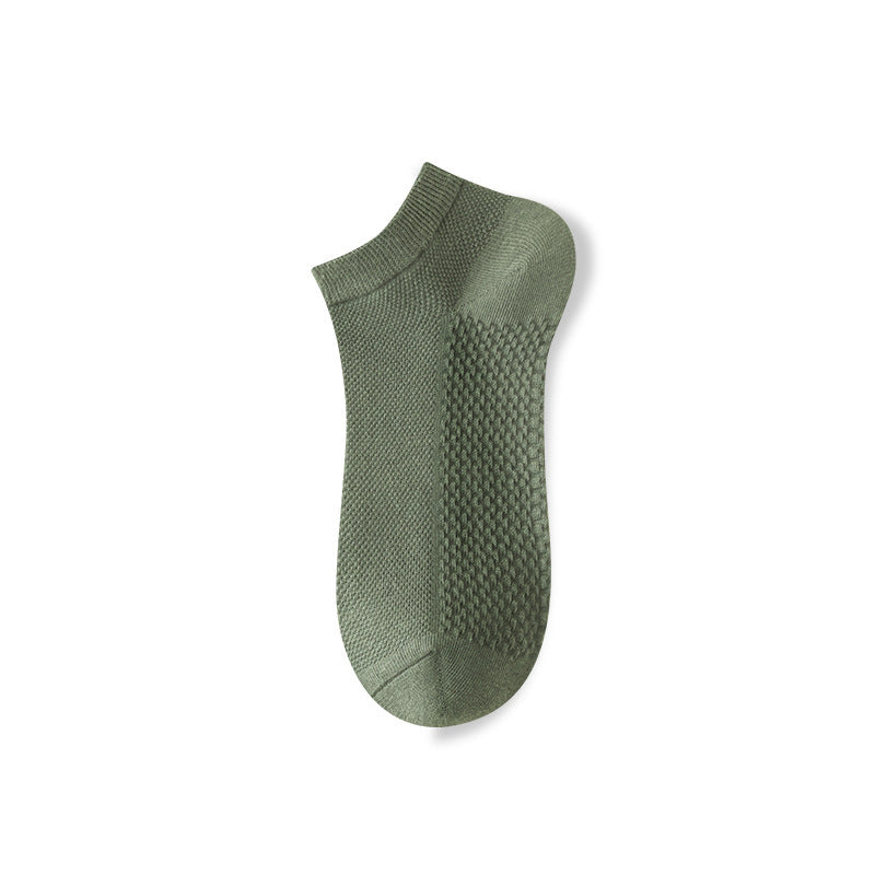 Socks men's deodorant sweat-absorbing mesh socks men's summer socks breathable pure cotton socks Zhuji socks wholesale