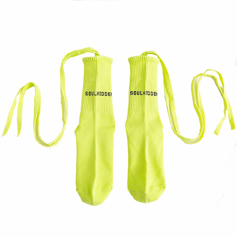 cross-strap socks