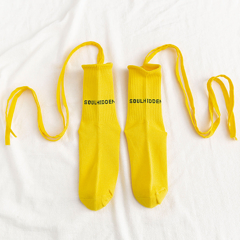 cross-strap socks