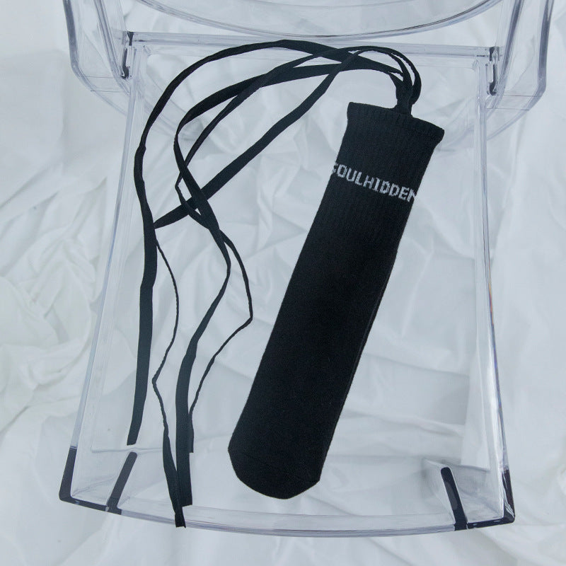 cross-strap socks