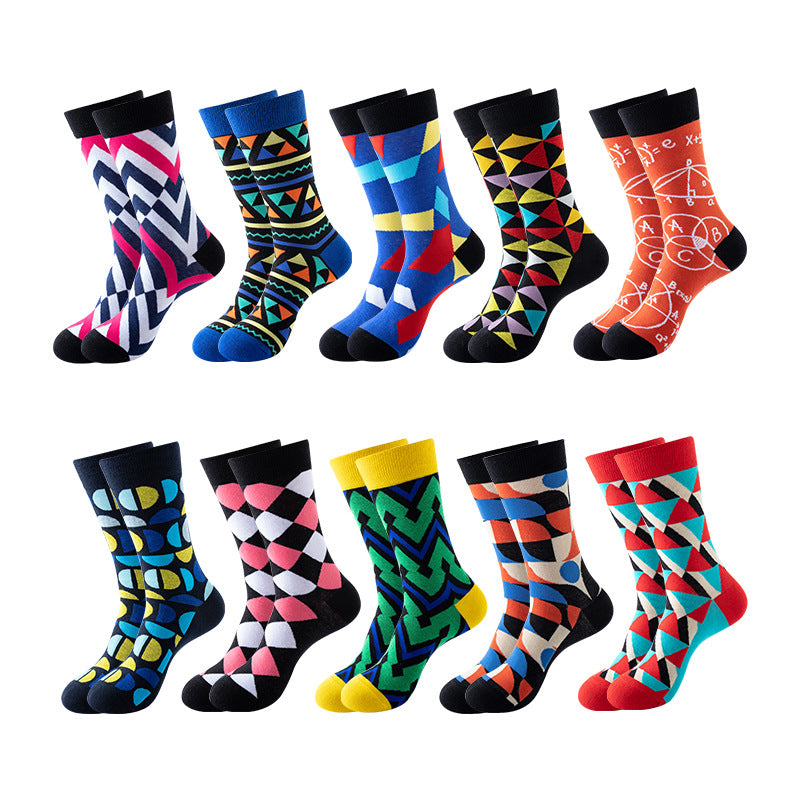 new personalized cotton socks
