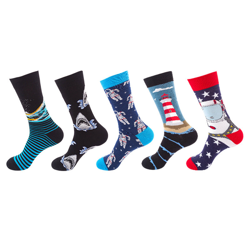 Trendy Women's Mid-Calf Socks