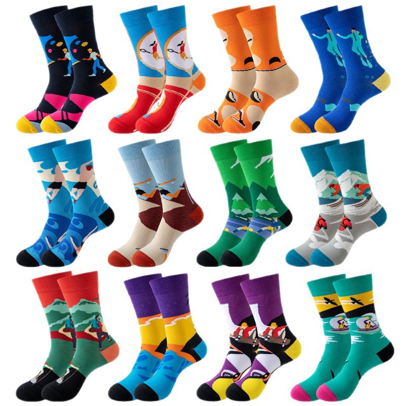 new personalized cotton socks
