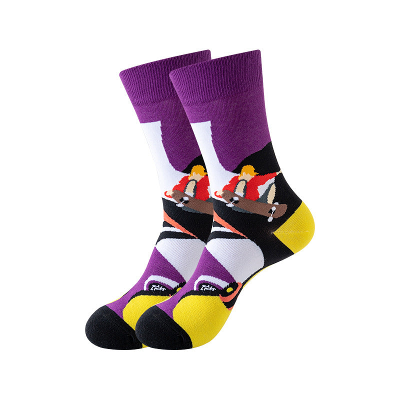 new personalized cotton socks
