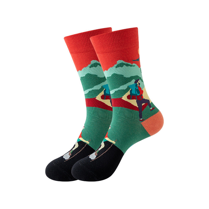 new personalized cotton socks