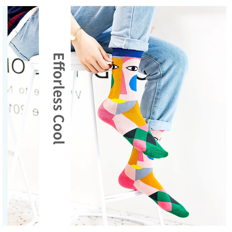 Trendy Women's Mid-Calf Socks