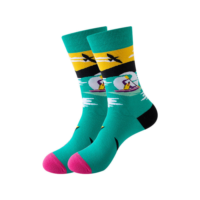 new personalized cotton socks