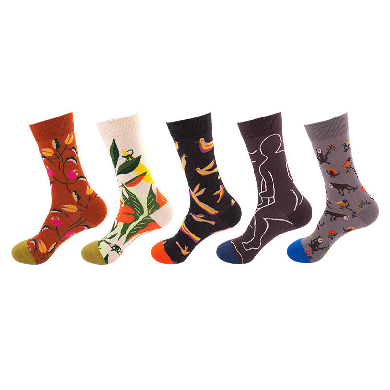 Trendy Women's Mid-Calf Socks