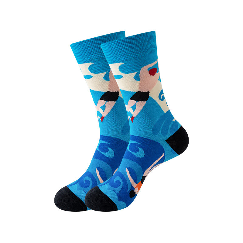 new personalized cotton socks