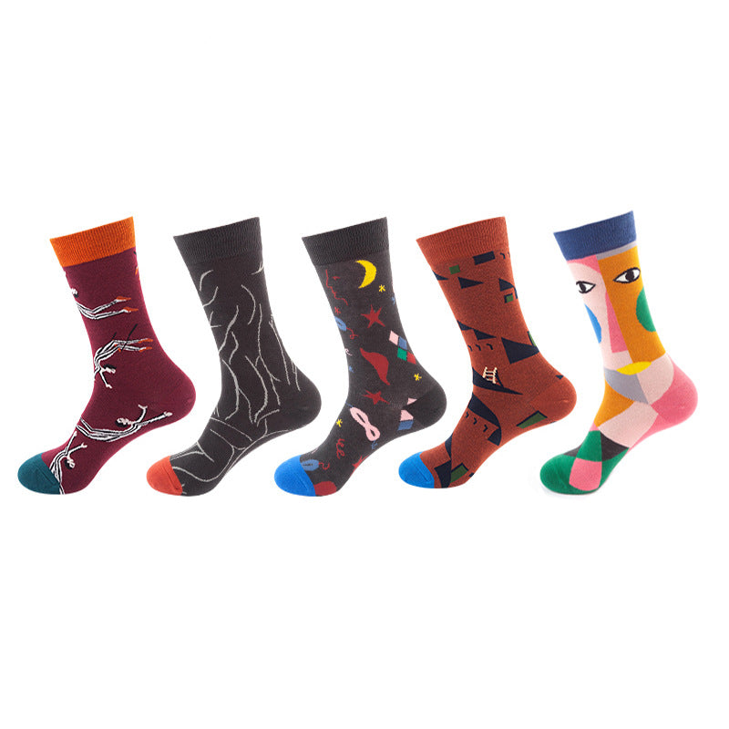 Trendy Women's Mid-Calf Socks