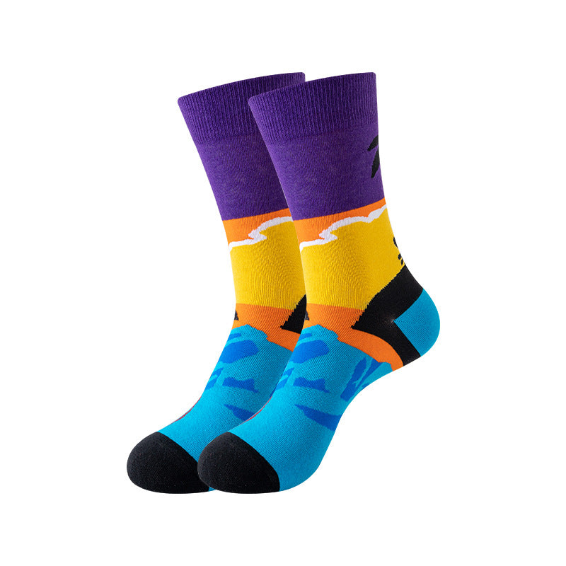 new personalized cotton socks
