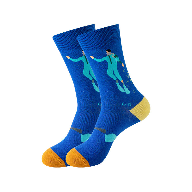 new personalized cotton socks
